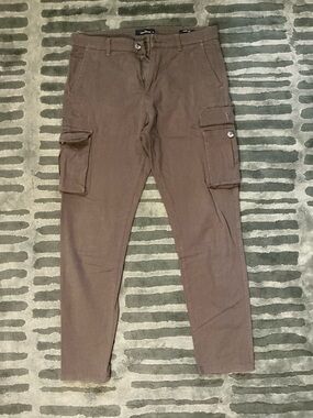 Men's Brown Cargo Pants 32